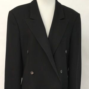 LONGLINE ALEXANDER MQUEEN DOUBLE BREASTED BLAZER